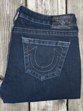 Vintage True Religion Jeans Size 29 STELLA Blue Womens